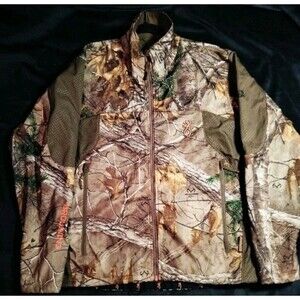 NWOT Browning Men's Realtree Camo Softshell Jacket - Brown/Olive/Green - Large